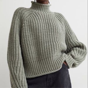H&M High Collar Knit Sweater